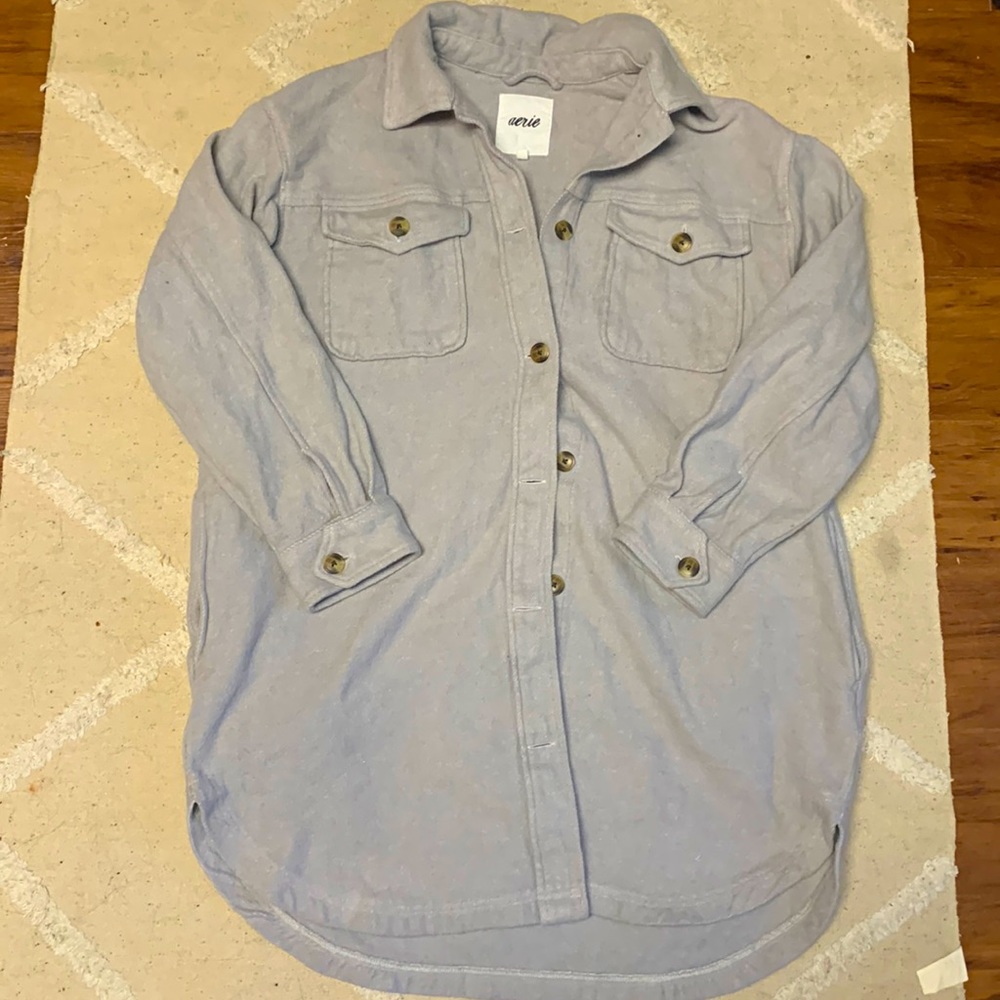 Large Aerie shacket/coat